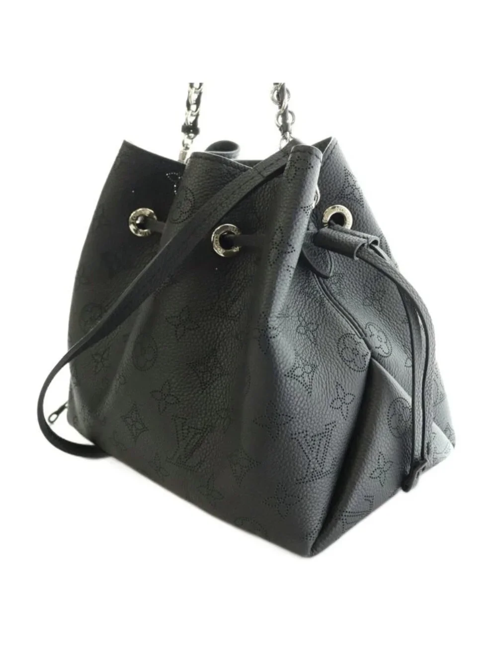 Louis Vuitton Bella Mahina Leather Monogram Pattern 2-Way Handbag One Handle